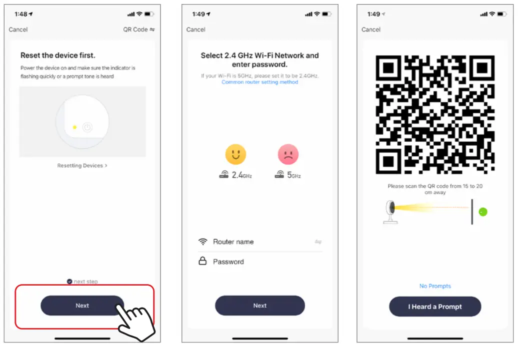 Brookstone BKWIFICAMDR WiFi Video Doorbell - qr4