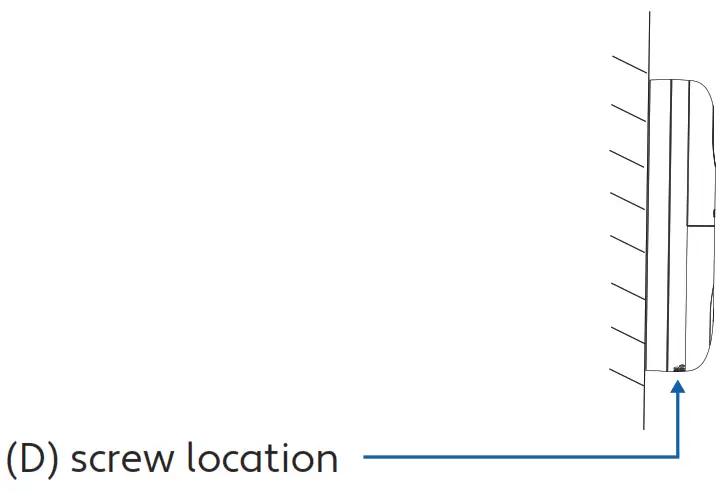 Brookstone BKWIFICAMDR WiFi Video Doorbell - screw