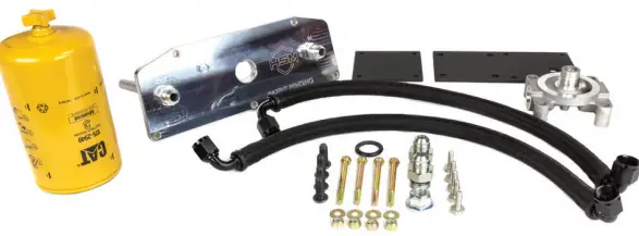 H S MOTORSPORTS 121006 Lower Fuel Filter Upgrade Kit-fig1