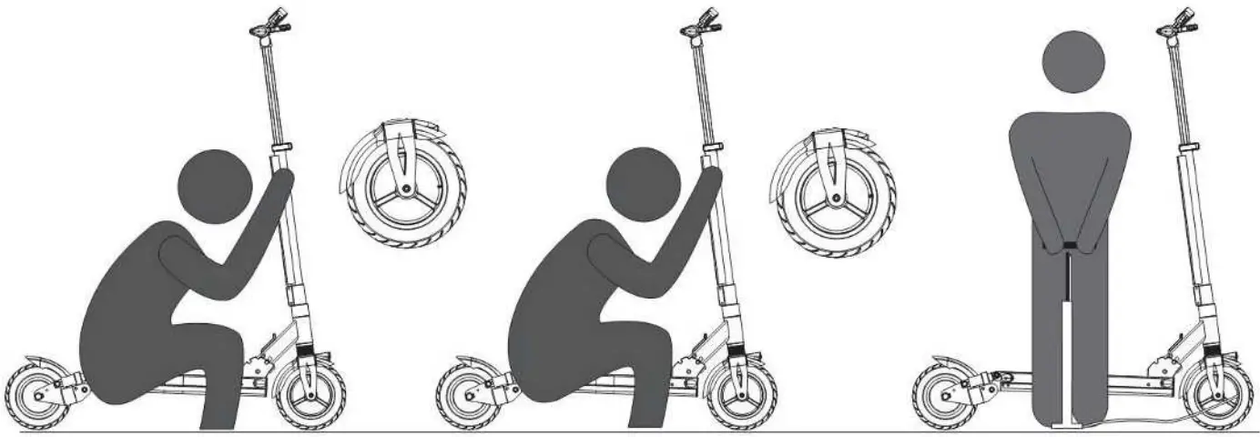 KUGOO Kirin X1 Foldable Electric Scooter - fig6