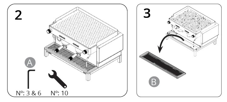 CREM EX3 Hidden Feet Kit FIG 2