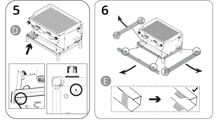CREM EX3 Hidden Feet Kit FIG 4