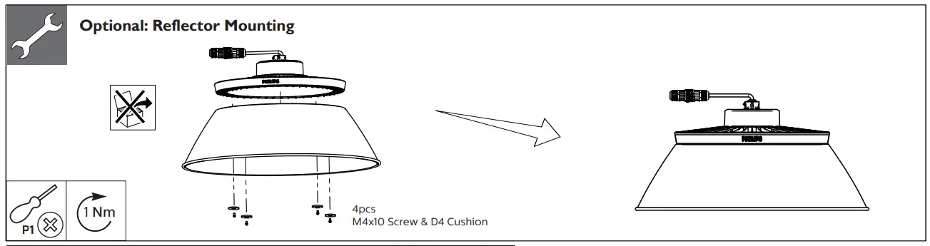 Optional: Reflector Mounting