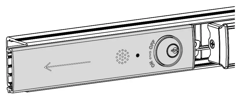 PDQ Locks 6300 Commercial Wide Stile Mortise Exit Device fog 1