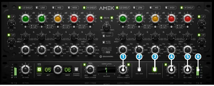Plugin Alliance AMEK EQ 250 Parametric Equalizer Plugin fig 6