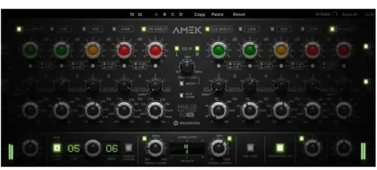 Plugin Alliance AMEK EQ 250 Parametric Equalizer Plugin product