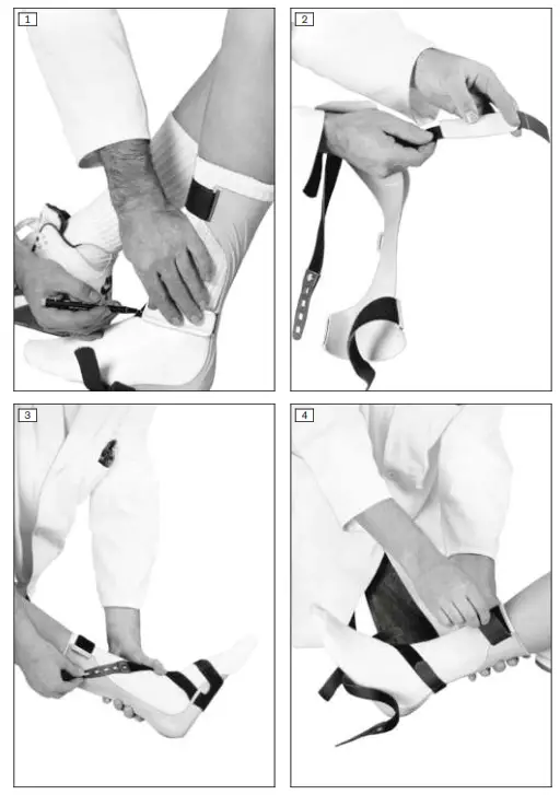 ottobock 50S1 Dyna Ankle Bock Foot and Ankle Support Orthosis - FIG