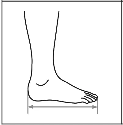 ottobock 50S1 Dyna Ankle Bock Foot and Ankle Support Orthosis - Shoe size