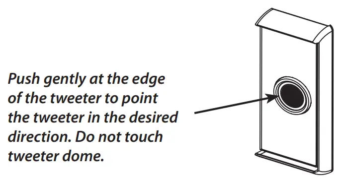PROFICIENT AW500TT TT Outdoor Indoor Speakers - Pivoting Tweeter