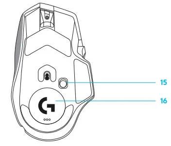 logitech G502 X PLUS Wireless Gaming Mouse 11