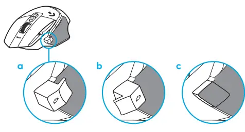 logitech G502 X PLUS Wireless Gaming Mouse 2