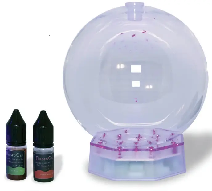 PYROFARMS FluoroSphere Water Filled Orb - stopper