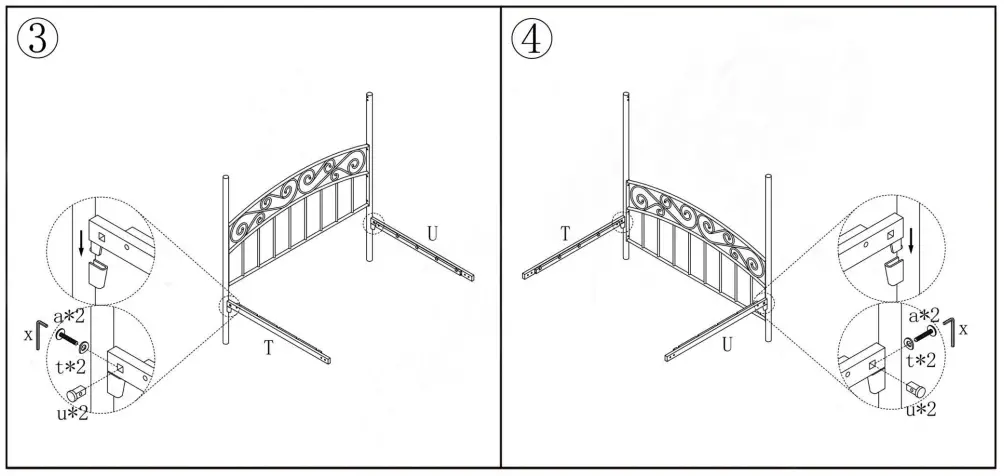 GOJANE-715F-Metal-Frame-Full-Canopy-Bed-3
