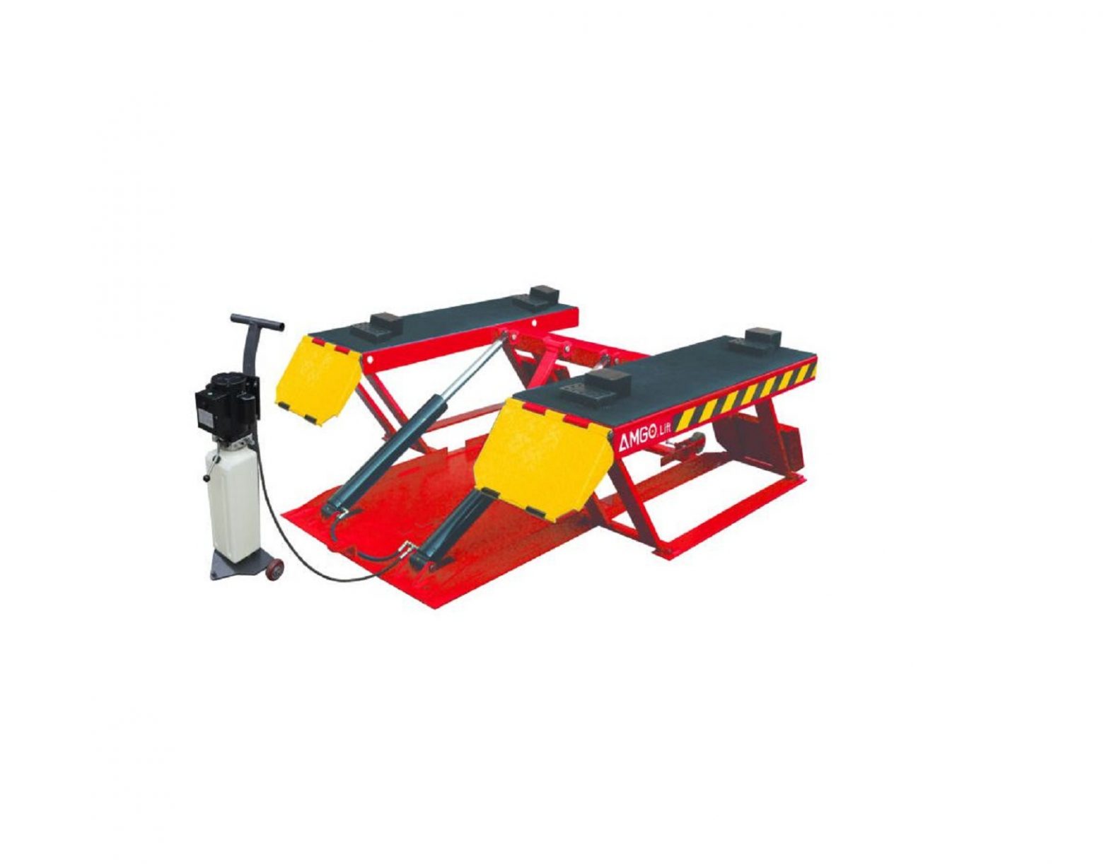 Amgo Hydraulics Lr10 Portable Low-rised Scissors Lift Installation Guide Amgo Hydraulics Lr10 Portable Low-rised Scissors Lift Installation Guide