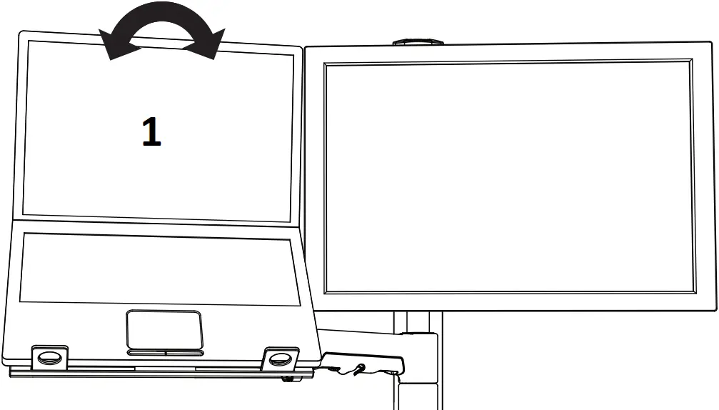 AWM-HN - Adjust Notebook Tray 2