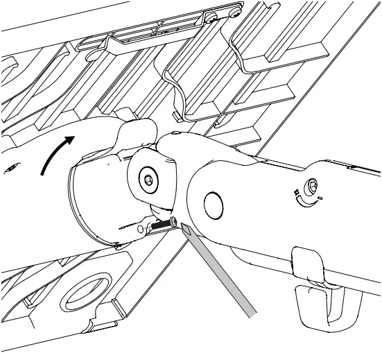 AWM-HN - Adjust tilt tension 2