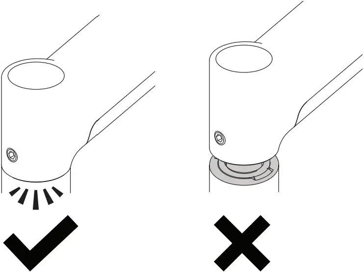 AWM-HN - Fit arm onto Base 2