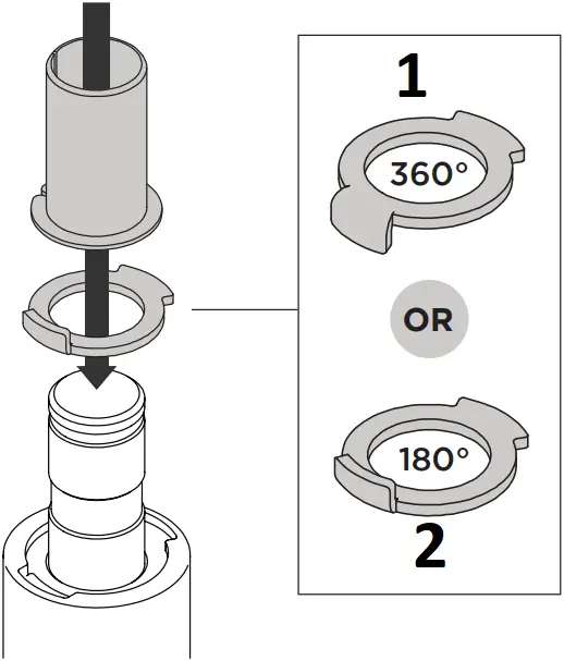 AWM-HN - Set arm rotation 3