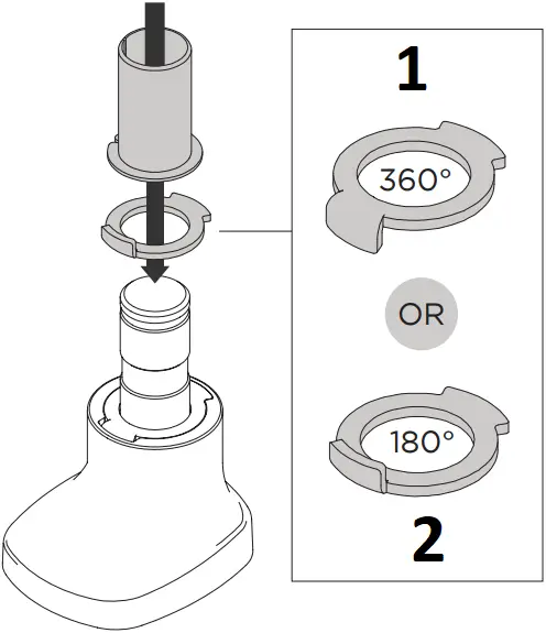 AWM-LB - Set arm rotation 3
