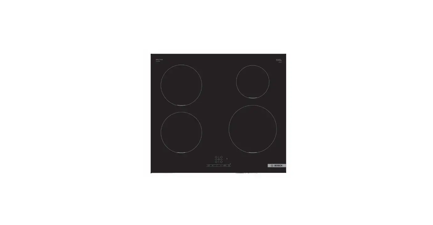 Bosch Pue F Series Induction Hob Instruction Manual