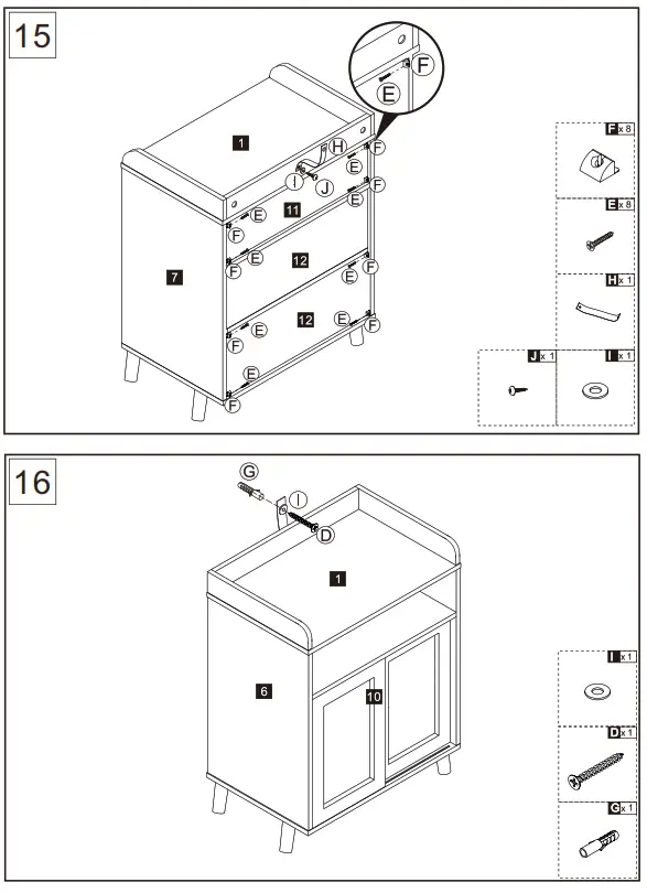 UNBRANDED AYBSZHD1658 MDF Pantry Organizer- fig10