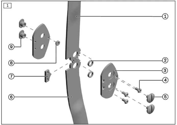 ottobock Polycentric Knee Joint - FIG1