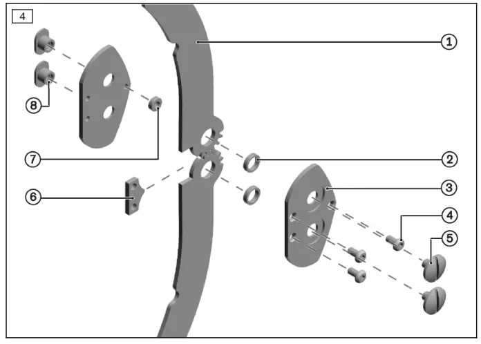 ottobock Polycentric Knee Joint - FIG4