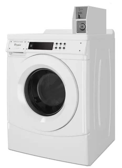 Whirlpool CHW9150GW 27 Inch Front Load Commercial Washer-PRO