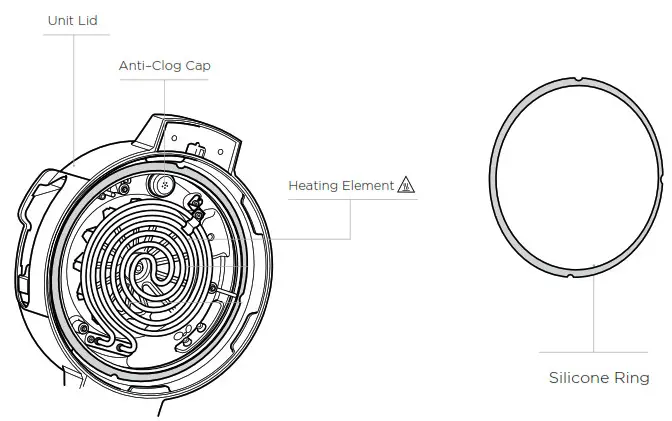 Ninja Foodi OL600 XL PRESSURE COOKER STEAM FRYER WITH SMARTLID - PARTS & ACCESSORIES 3