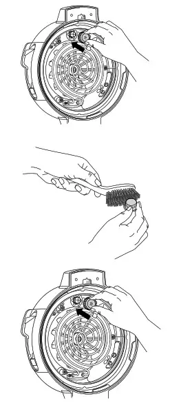 Ninja Foodi OL600 XL PRESSURE COOKER STEAM FRYER WITH SMARTLID - REMOVING & INSTALLING 2