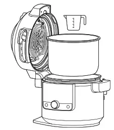 Ninja Foodi OL600 XL PRESSURE COOKER STEAM FRYER WITH SMARTLID - USING THE PRESSURE FUNCTION 1
