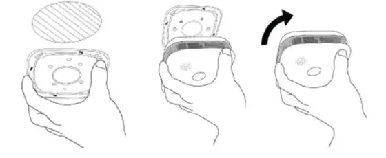 sygonix 2483200 Battery Operated Smoke Detector - Adhesive