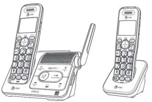 AT T DECT 6.0 cordless telephone