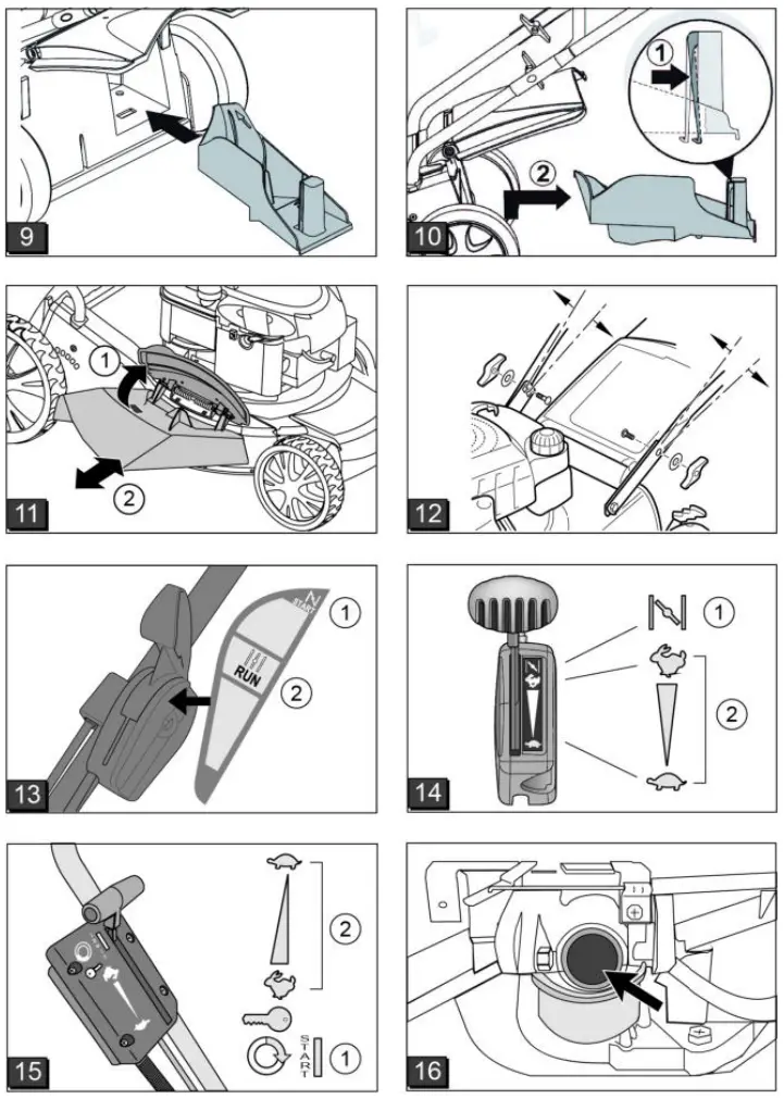 AL KO EASY 4 20 P S Push Petrol Lawnmower-fig3
