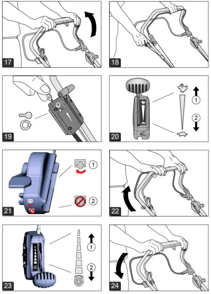 AL KO EASY 4 20 P S Push Petrol Lawnmower-fig4