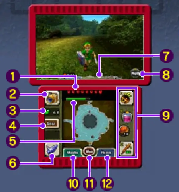 Nintendo 3DS XL Legend of Zelda Majora's Mask 10