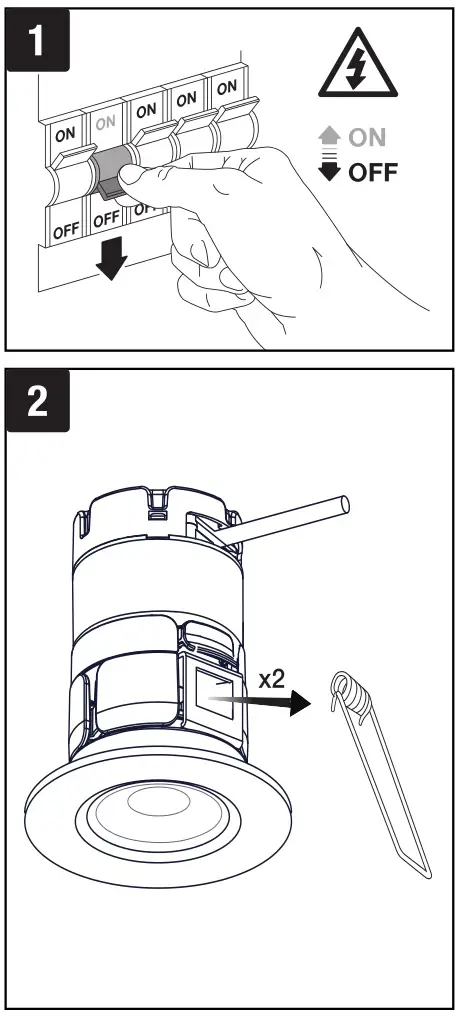 AURORA AU-BZ605W LED Downlight - Fig. 1 & 2