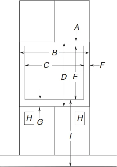 JMC2430LL - Flush Installation 1