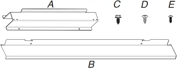 JMC2430LL - Parts Supplied