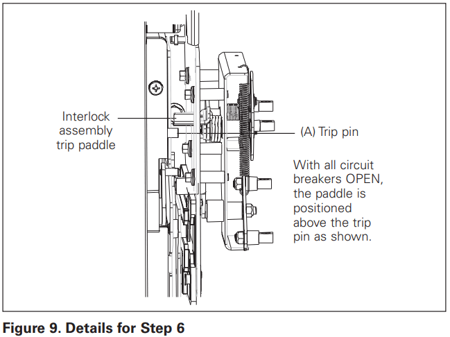 EATON IL0131081EN NRX NF Fixed Breaker Three Way Type 32 Cable Interlock Kit - FIGURE 11