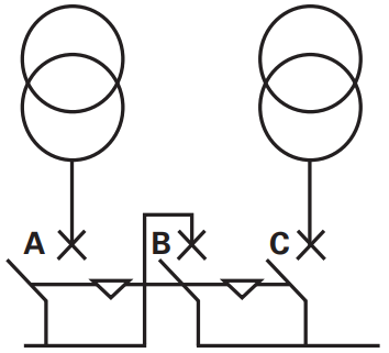 EATON IL0131081EN NRX NF Fixed Breaker Three Way Type 32 Cable Interlock Kit - FIGURE 14