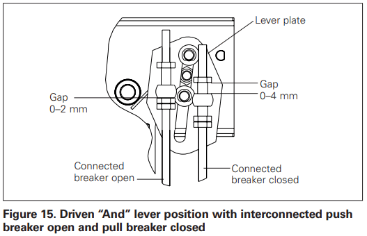 EATON IL0131081EN NRX NF Fixed Breaker Three Way Type 32 Cable Interlock Kit - FIGURE 18