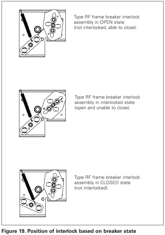 EATON IL0131081EN NRX NF Fixed Breaker Three Way Type 32 Cable Interlock Kit - FIGURE 22