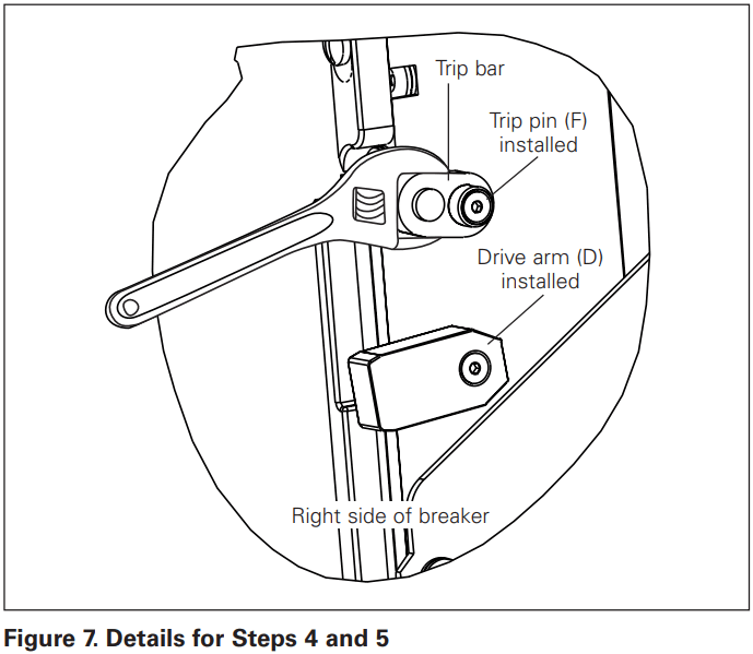 EATON IL0131081EN NRX NF Fixed Breaker Three Way Type 32 Cable Interlock Kit - FIGURE 9