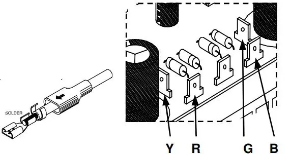 velleman VM100 200W Power Amplifier - Wiring