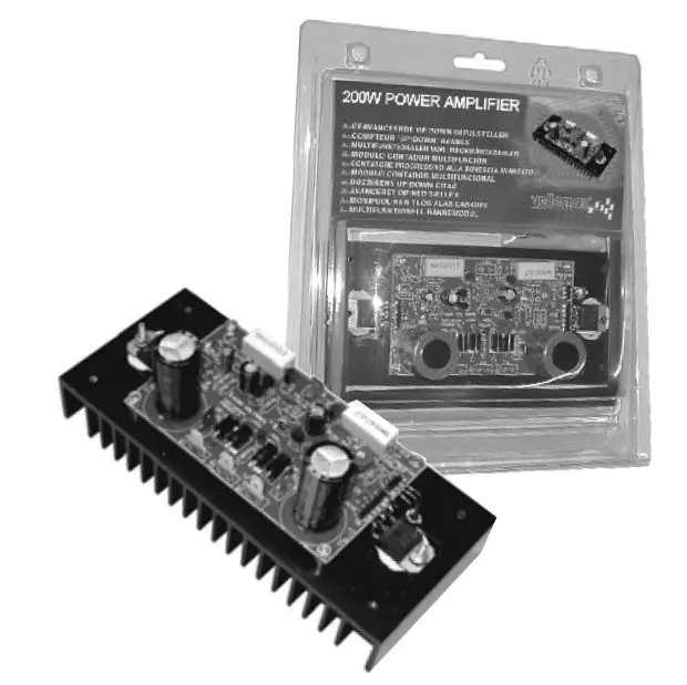 velleman VM100 200W Power Amplifier - overview 2