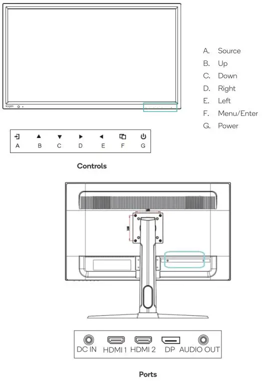 kogan 28 inch Ultra HD 4K Freesync Monitor - OVERVIEW