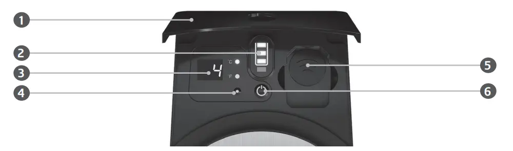 jura Cool Control 1.0 l Innovative Milk Cooler - parts 1