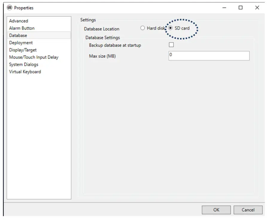 Beijer ELECTRONICS MAEN360 Best Practice Database On SD Card Or Flash Memory- device