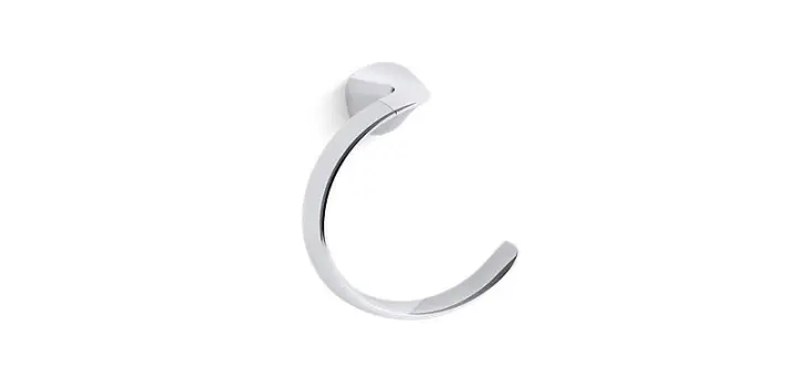 Kohler R31184-bn Avail Matte Black Wall Mount Towel Ring User Guide